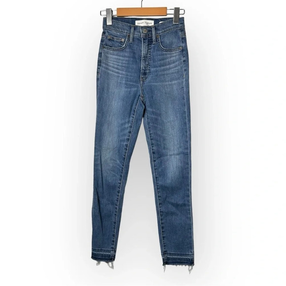 Denim Forum The Lola High Rise Skinny Crop 24 - Picture 4 of 11